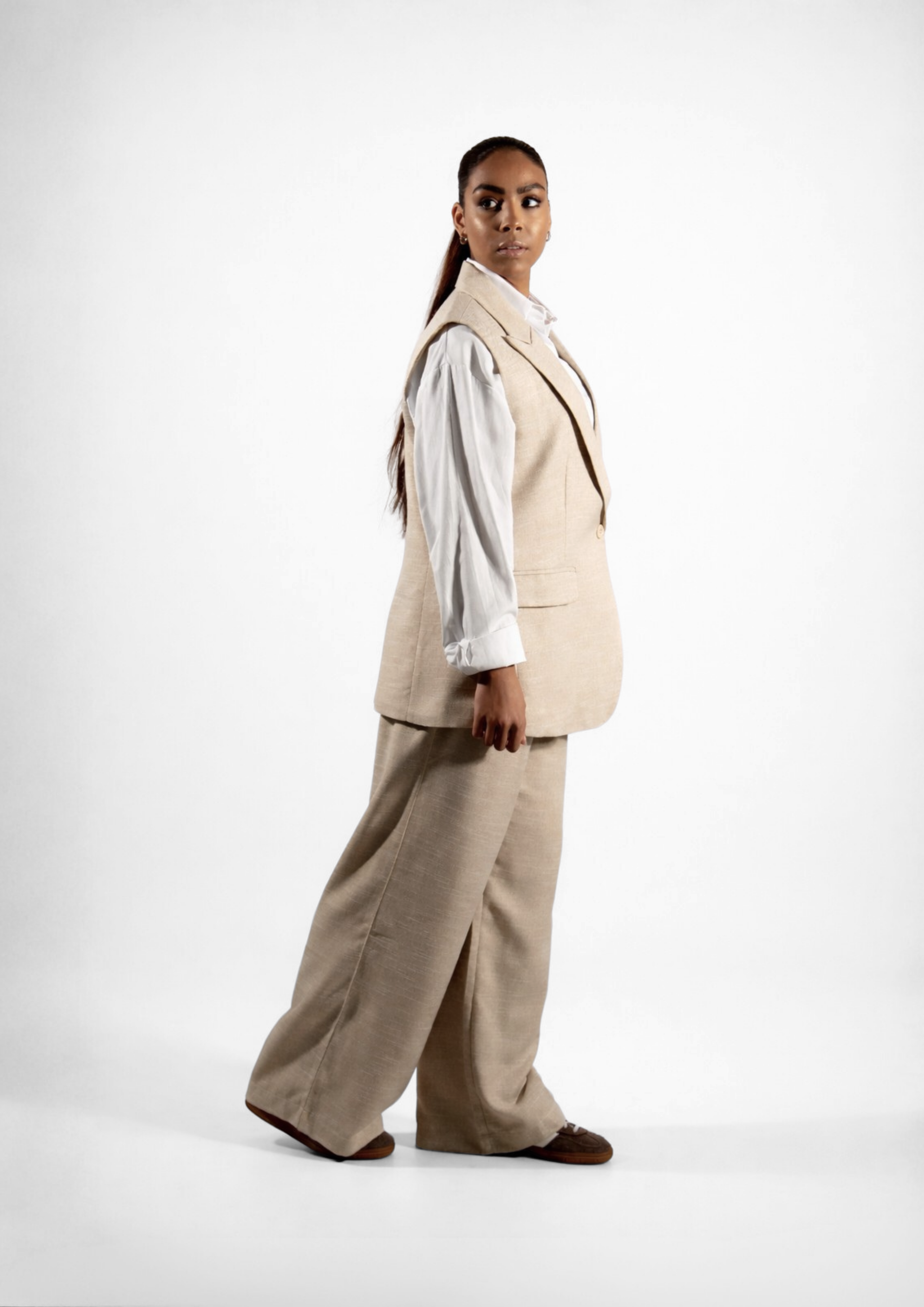 Ensemble Tailleur sans manches