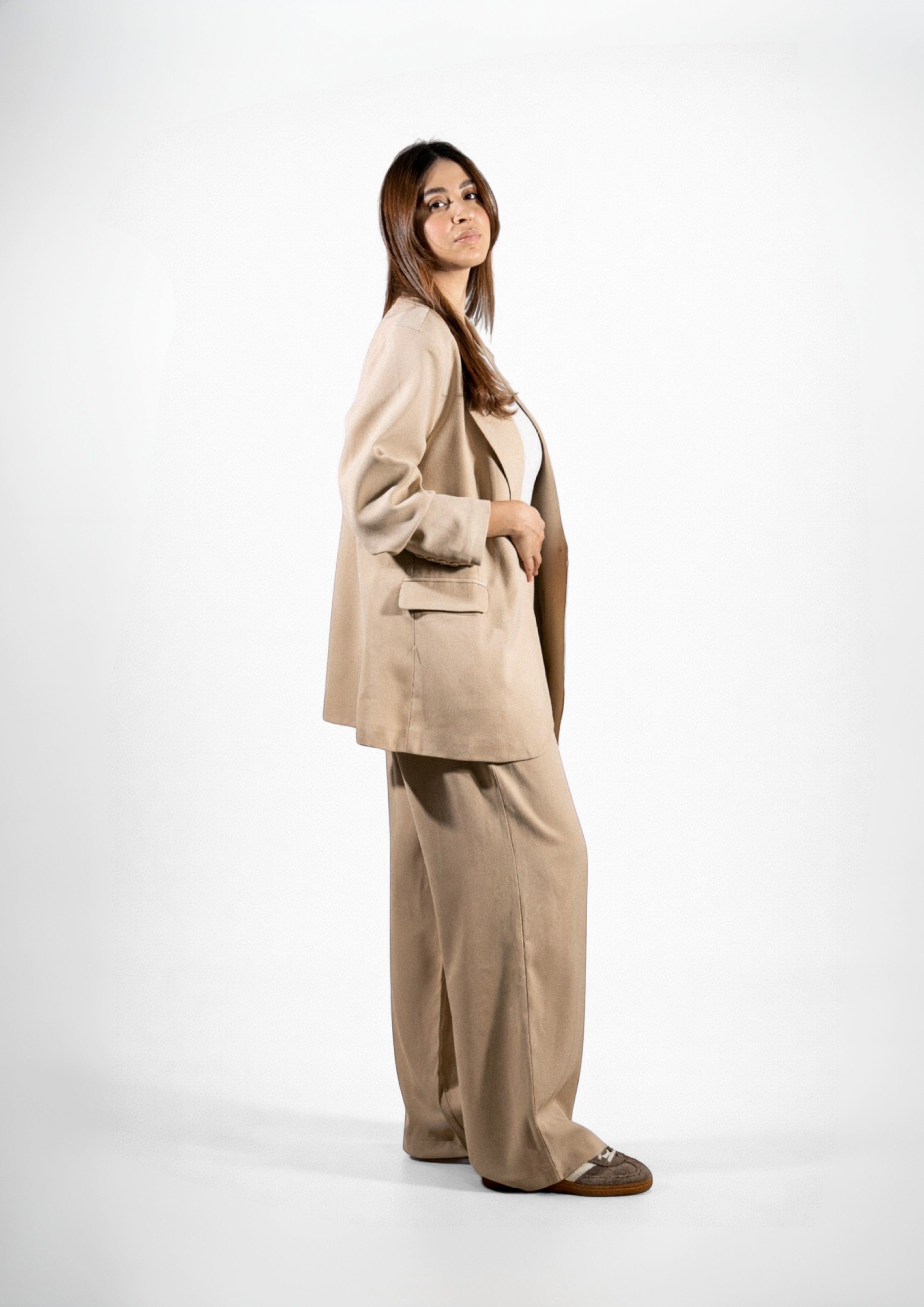 Ensemble Tailleur Beige