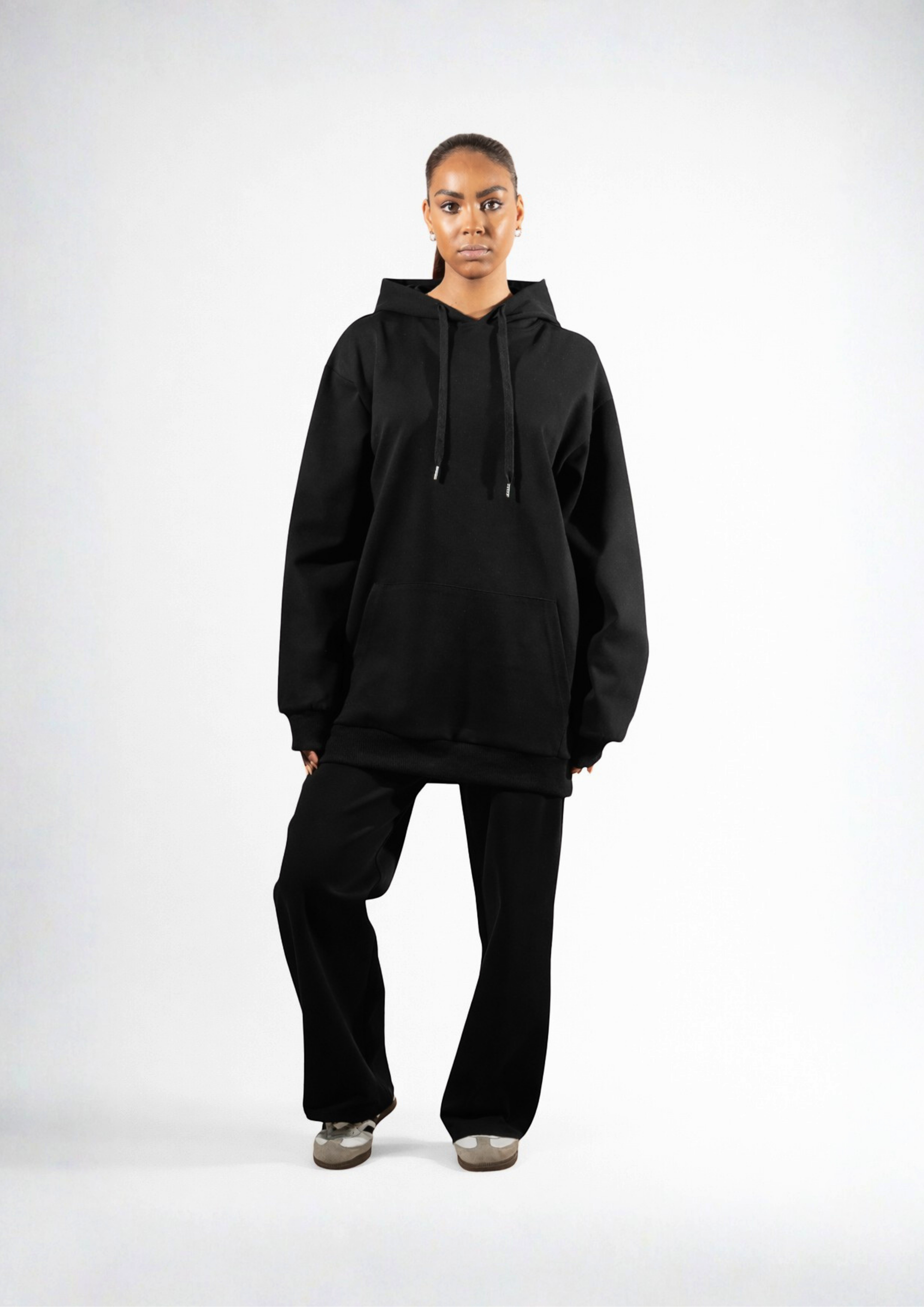 Ensemble Sportwear à Capuche Noir