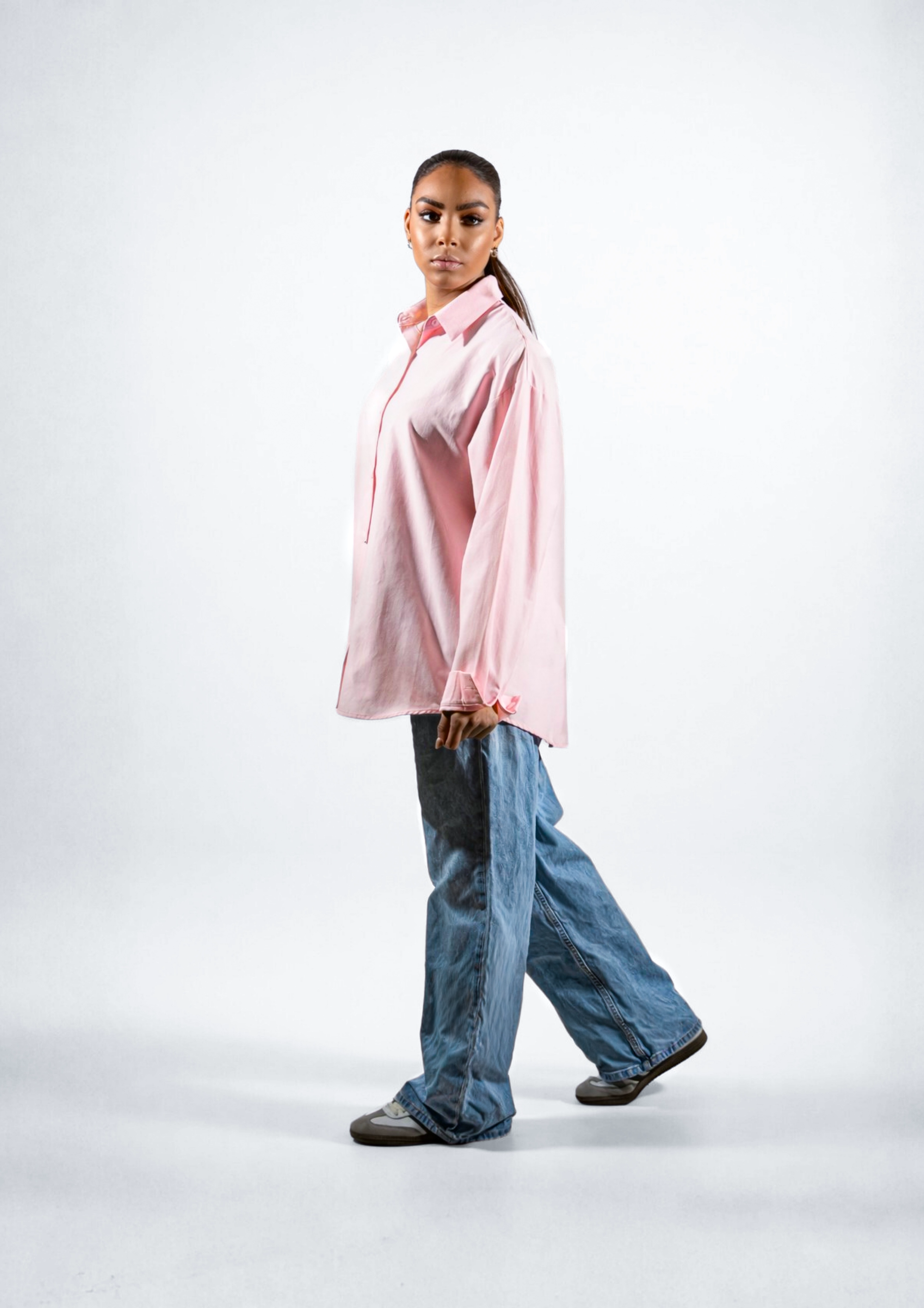 Chemise Oversize Rose
